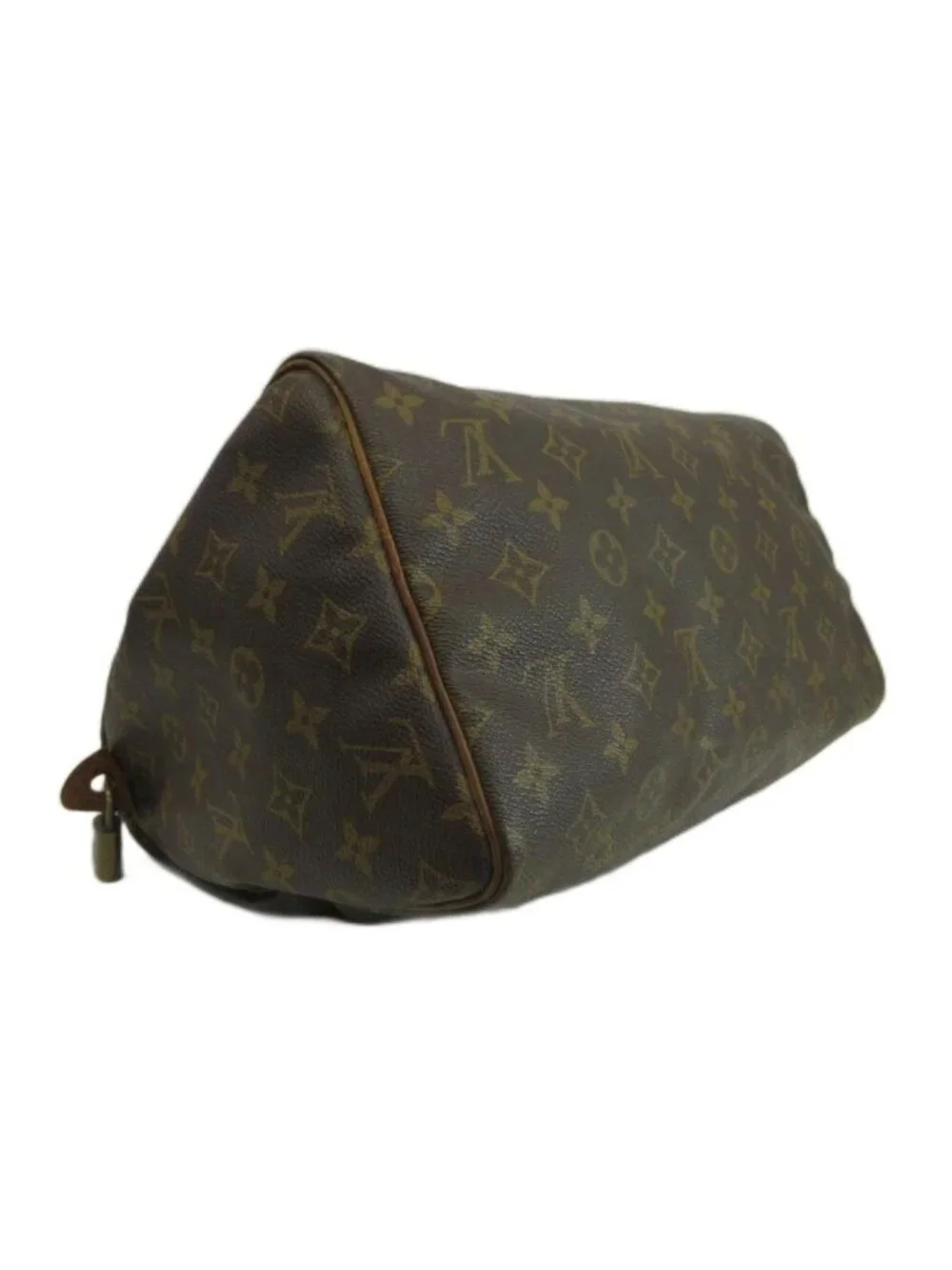 Louis Vuitton Vintage Speedy 30 Monogram Miniboston Leather All Over Pattern